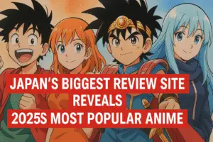 Japan’s Biggest Review Site Reveals 2025’s Most Popular Anime
